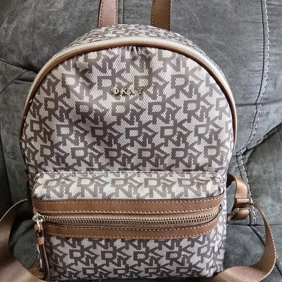 dkny backpack mini DKNY: BACKPACKS vintage dkny black leather mini